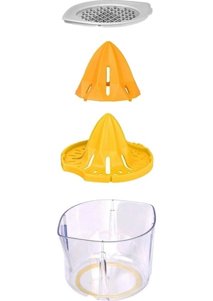 4ın1 Rendeli Limon - Narenciye Sıkacak Ölçekli (4172)