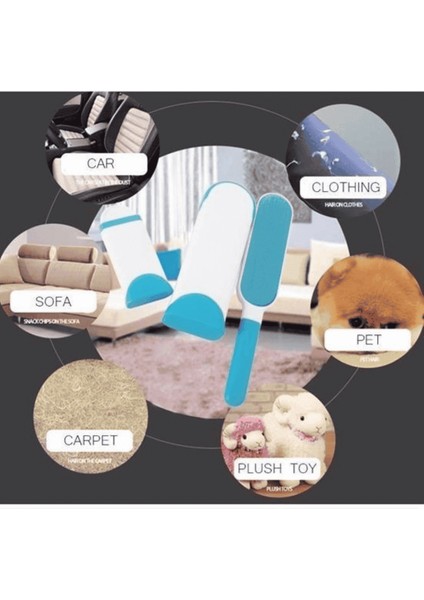 2liset Kıl Tüy Toplayıcı Kendinden Temizlemeli Tarak fırsatları