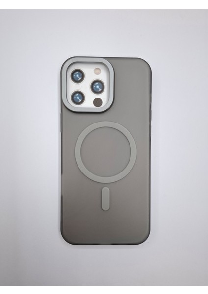 Apple iPhone 16 Pro Max Uyumlu Magsafe Şarj Özellikli Kamera Çıkıntılı Ekstra Ince Esnek Mat Lüks Kılıf