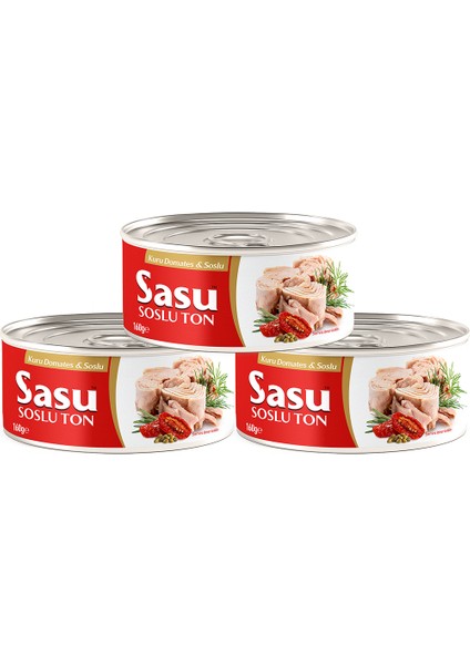 Kuru Domatesli & Soslu Ton Balığı 6X160G Bütün Dilim fırsatları