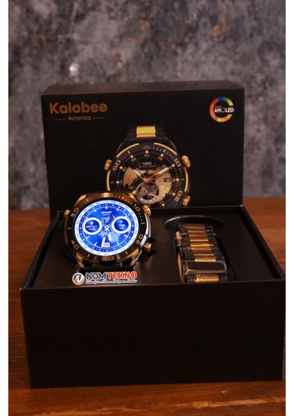 Nom Tekno / Sk4 Pro Max Metal Kordonlu Ultimate Edition Watch 4 Pro Max Akıllı Saat