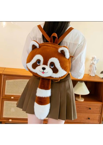 Rakun Peluş Çocuk Oyuncak Çanta