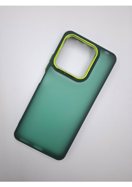 Xiaomi Mi Note 13 4g Uyumlu Kamera Korumalı Arkası Renkli Buzlu Mat Görünümlü Kılıf