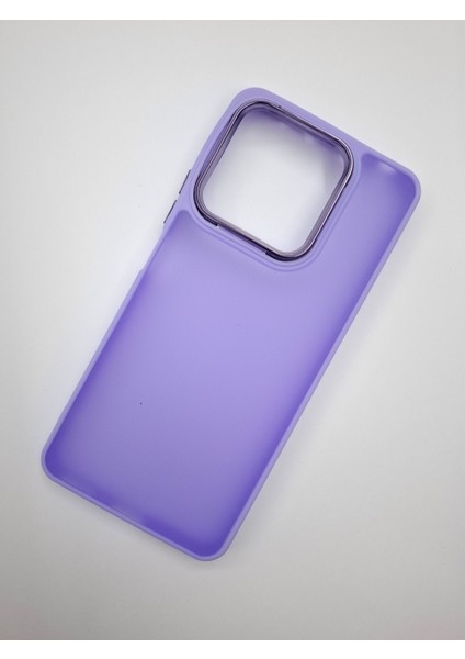 Xiaomi Mi Note 13 4g Uyumlu Kamera Korumalı Arkası Renkli Buzlu Mat Görünümlü Kılıf