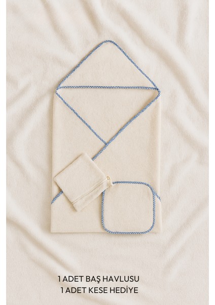 Havlu Kundak Set - Bebek Banyo Havlu Set