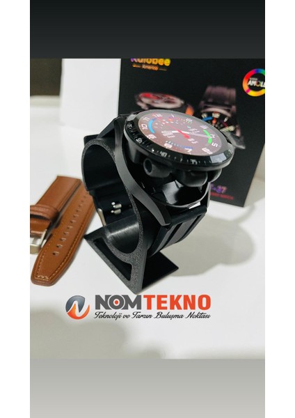 Nom Tekno / T-37 Tws Kulakiçi Kulaklıklı Akıllı Saat