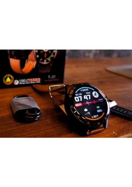 Nom Tekno / T-37 Tws Kulakiçi Kulaklıklı Akıllı Saat