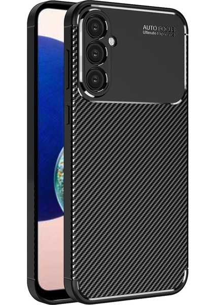 Samsung Galaxy A35 5g Kılıf Focus Carbon Silikon Kapak
