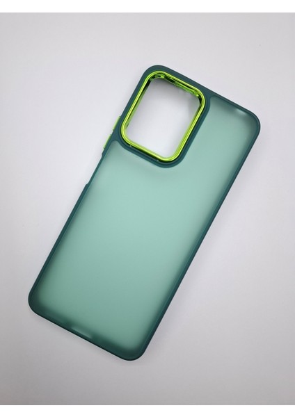 Xiaomi Mi Note 12 5g Uyumlu Kamera Korumalı Arkası Renkli Buzlu Mat Görünümlü Kılıf
