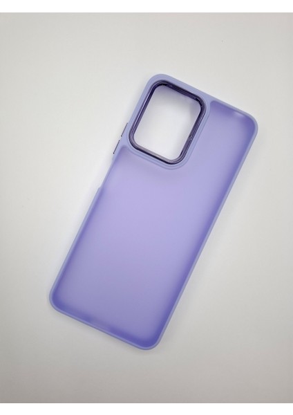 Xiaomi Mi Note 12 5g Uyumlu Kamera Korumalı Arkası Renkli Buzlu Mat Görünümlü Kılıf