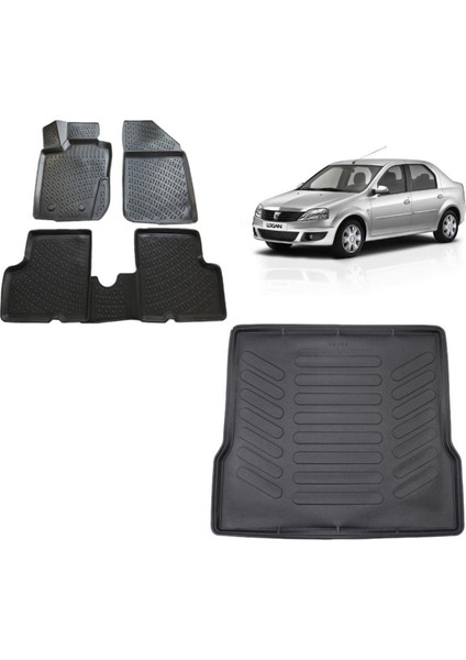 Zu+3d Havuzlu Araca Özel Paspas Takımı