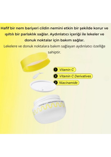 C Vitaminli ve Meyve Özlü Jel Krem