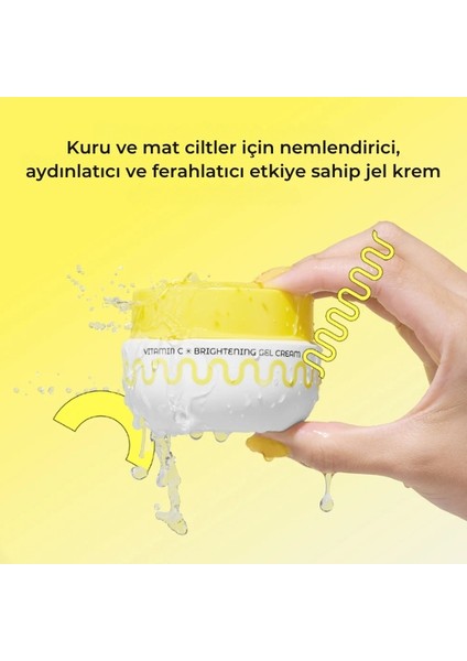 C Vitaminli ve Meyve Özlü Jel Krem