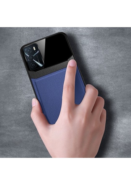 Samsung Galaxy A16 Uyumlu Zebana Lens Pu Deri Kılıf