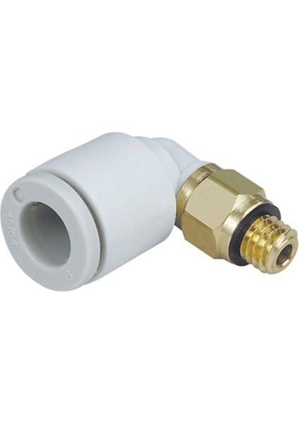 M5-03 mm Mini Döner Dirsek (Pirinç)