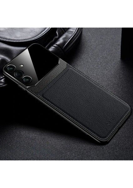 Samsung Galaxy A56 Uyumlu Zebana Lens Pu Deri Kılıf