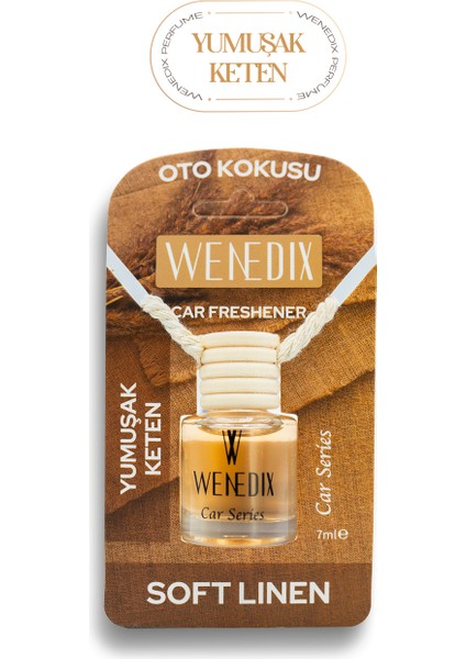 Yumuşak Keten Soft Lınen Oto Parfüm Araç Kokusu 7 Ml.