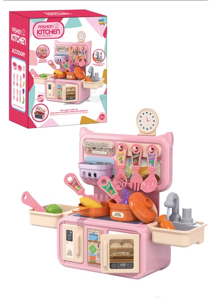 Musluklu Sulu Mini Mutfak Seti Mutfak Oyuncağı fırsatları