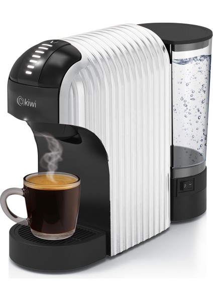 Kıwı Kcm-7597 Kapsül Kahve Makinesi Beyaz