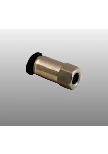M5-04 mm Mini Dişi Düz Rekor (Pirinç)