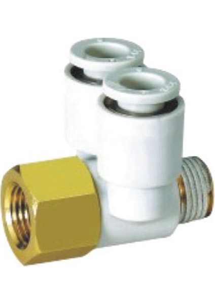 1/8-06 mm Ikili Dişi Banjo Dirsek