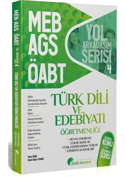 Öabt Meb Ags Türk Dili ve Edebiyatı 4. Kitap Dünya Edebiyatı Edebiyat Kuramları Konu Anlatımlı Soru Bankası Özdil
