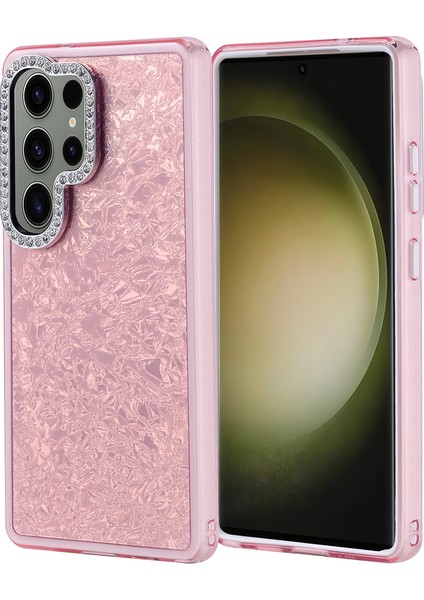 Samsung Galaxy S25 Ultra Uyumlu Kılıf Taşlı Tasarımlı Zore Kapi Kapak