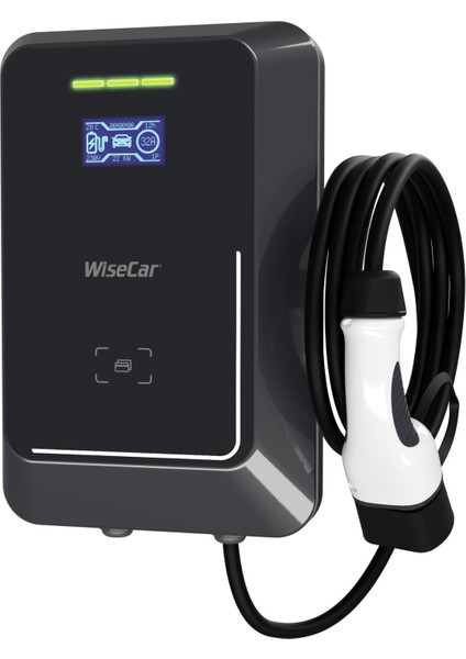 Wta 22KW Elektrikli Araç Şarj Cihazı Ev Wallbox Type 2