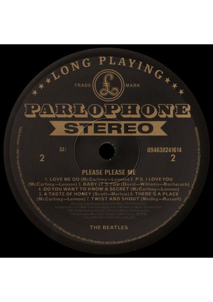 The Beatles Please Please Me (Plak)