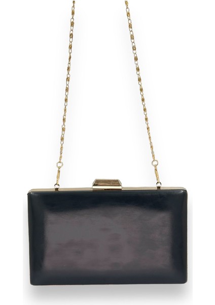 Lacivert Renk Abiye Çanta Incili Abiye Çanta Portföy Çanta Portföy Clutch Düğün Nişan