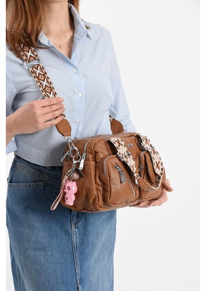 Y.s.deri Kadın Omuz Çantası 33*25 cm Vegan Deri Kol Çantası Işıklı Aksesuar Çapraz Askılı Postacı fiyatları