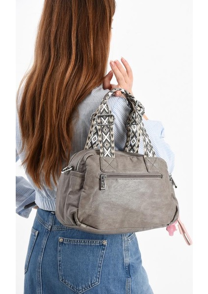 Y.s.deri Kadın Omuz Çantası 33*25 cm Vegan Deri Kol Çantası Işıklı Aksesuar Çapraz Askılı Postacı fırsatları