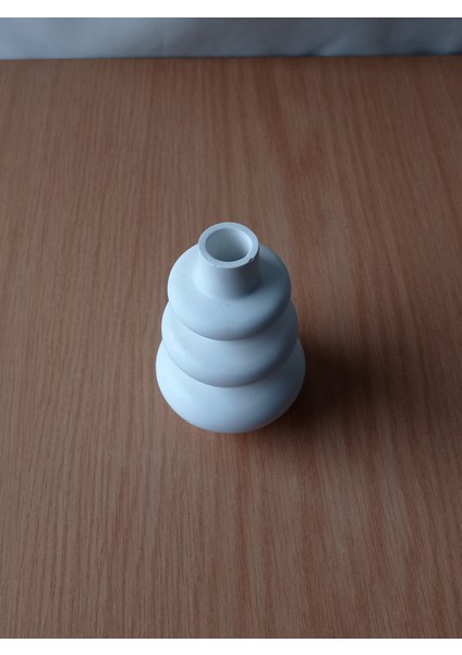 Minimalist Beton Dalgalı Vazo 10 cm fiyatları