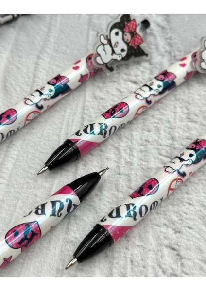 Kuromi Desenli Beyaz Renk 0.7 mm Uçlu Versatil Kurşun Kalem fiyatları