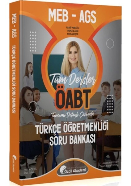 Öabt Meb Ags Türkçe Öğretmenliği Soru Bankası Özdil Akademi