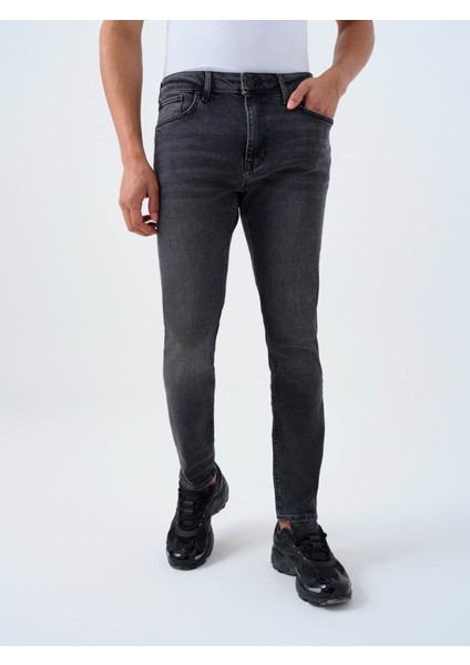 Gri Erkek Jean Pantolon LF2039464