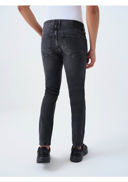Gri Erkek Jean Pantolon LF2039464