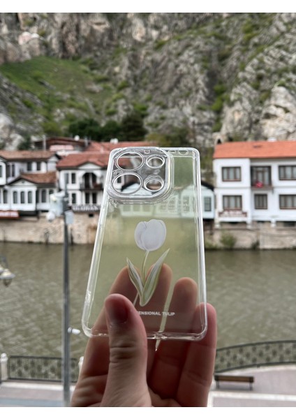 Xiaomi Note 13 Pro 4g Uyumlu Kılıf Kamera Korumalı Gül Desenli Baskılı Şeffaf Yumuşak Kapak fiyatları