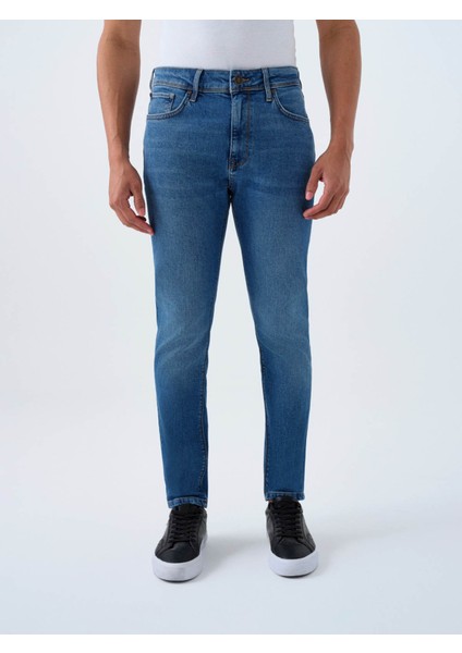 LF2039446 Lacivert Erkek Jean Pantolon LF2039446 modelleri