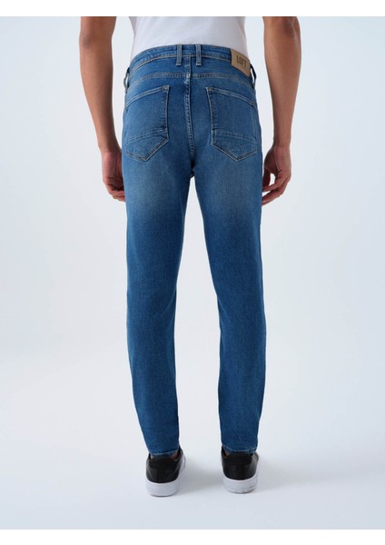 LF2039446 Lacivert Erkek Jean Pantolon LF2039446 indirimleri