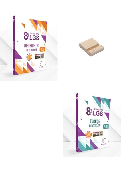 Lgs 8. Sınıf Matematik ve Türkçe Branş Denemeleri + Telefon Tutucu