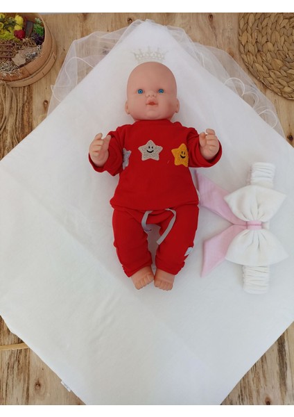 Yenidoğan Bal Peteği My Prince Taç Nakışlı Delüks Kundak Bebek Battaniyesi fırsatları