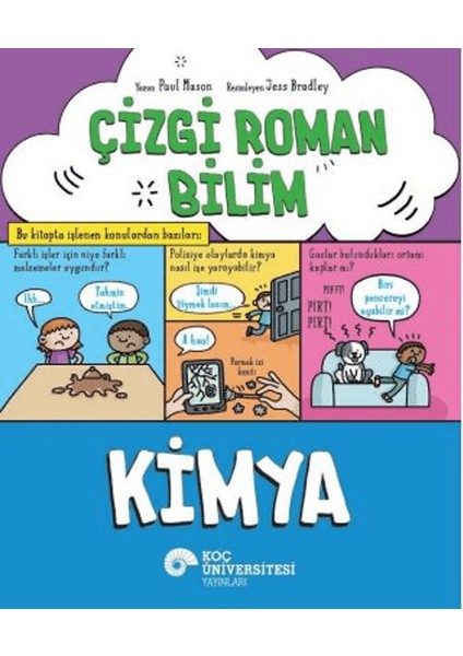 Çizgi Roman Bilim - Kimya - Paul Mason