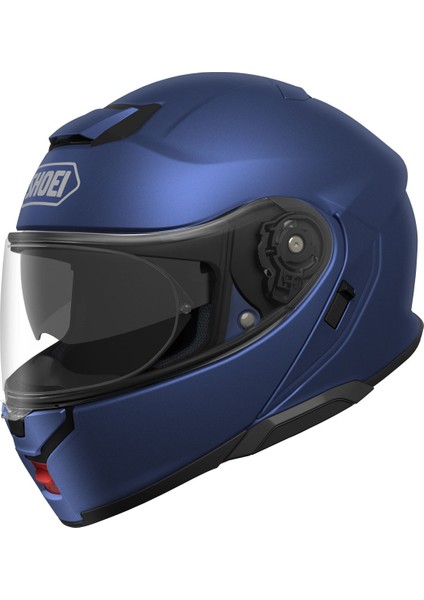 Shoeı Neotec 3 Mat Mavi Çene Açılır Kask