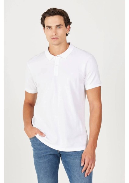 Kısa Erkek Regular Fit Polo T-Shirt W2510720104