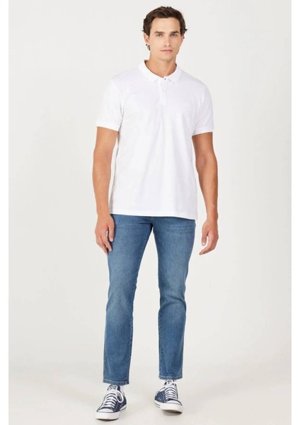 Kısa Erkek Regular Fit Polo T-Shirt W2510720104