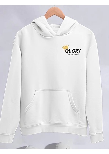 Kışlık Üç Iplik Kapşonlu Sweatshirt