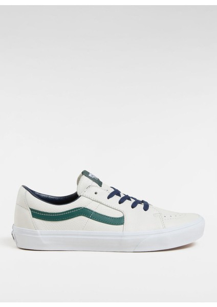 VN0009QRWTM1-SK8-LOW Beyaz Deri Kadın Lifestyle Ayakkabı