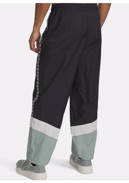 6001680-001 Ua M's 96 Terrace Pant Lastikli Bel Loose Fit Siyah Erkek Eşofman Altı