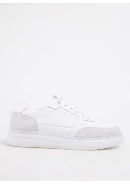 Beyaz Erkek Sneaker Wama M Ayakkabı